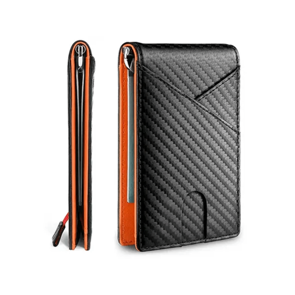 Portefeuille RFID Slim Orange