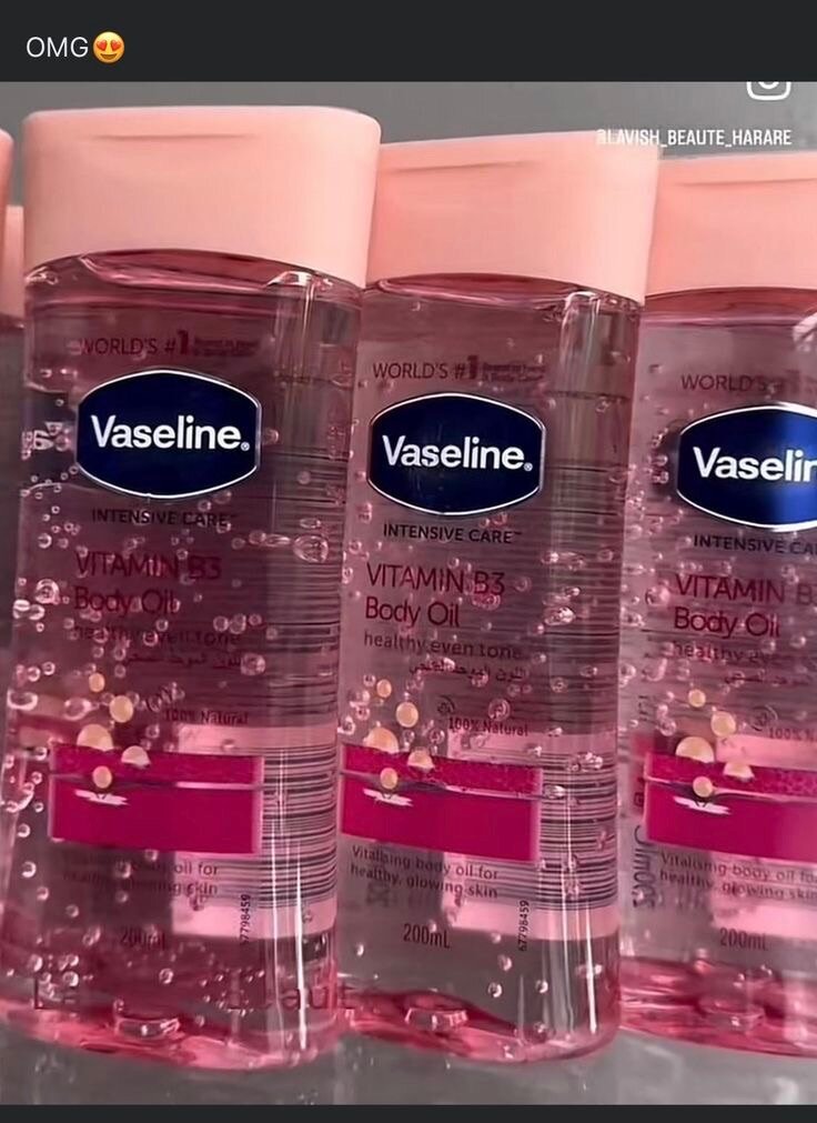 Vaseline body gel