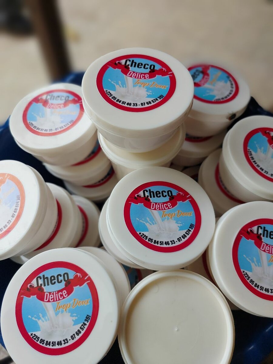 Lait caillé et deguê