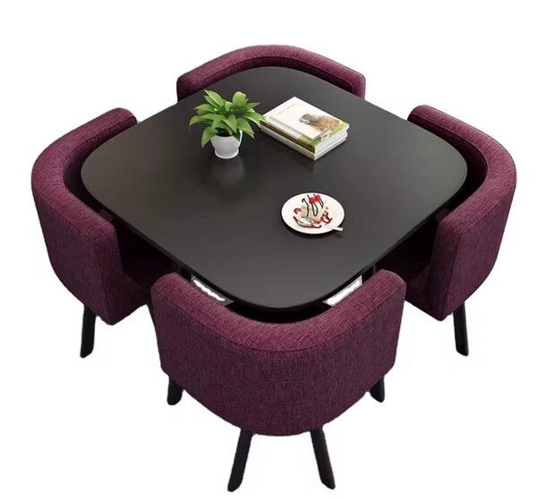 Ensemble table et chaises modernes