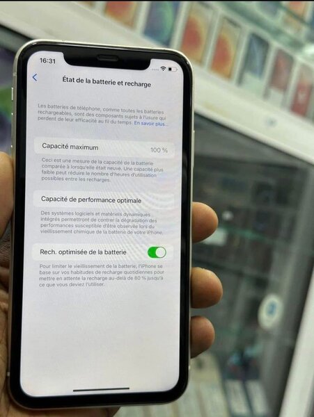 iPhone 11 Blanc 64GB Reconditionné