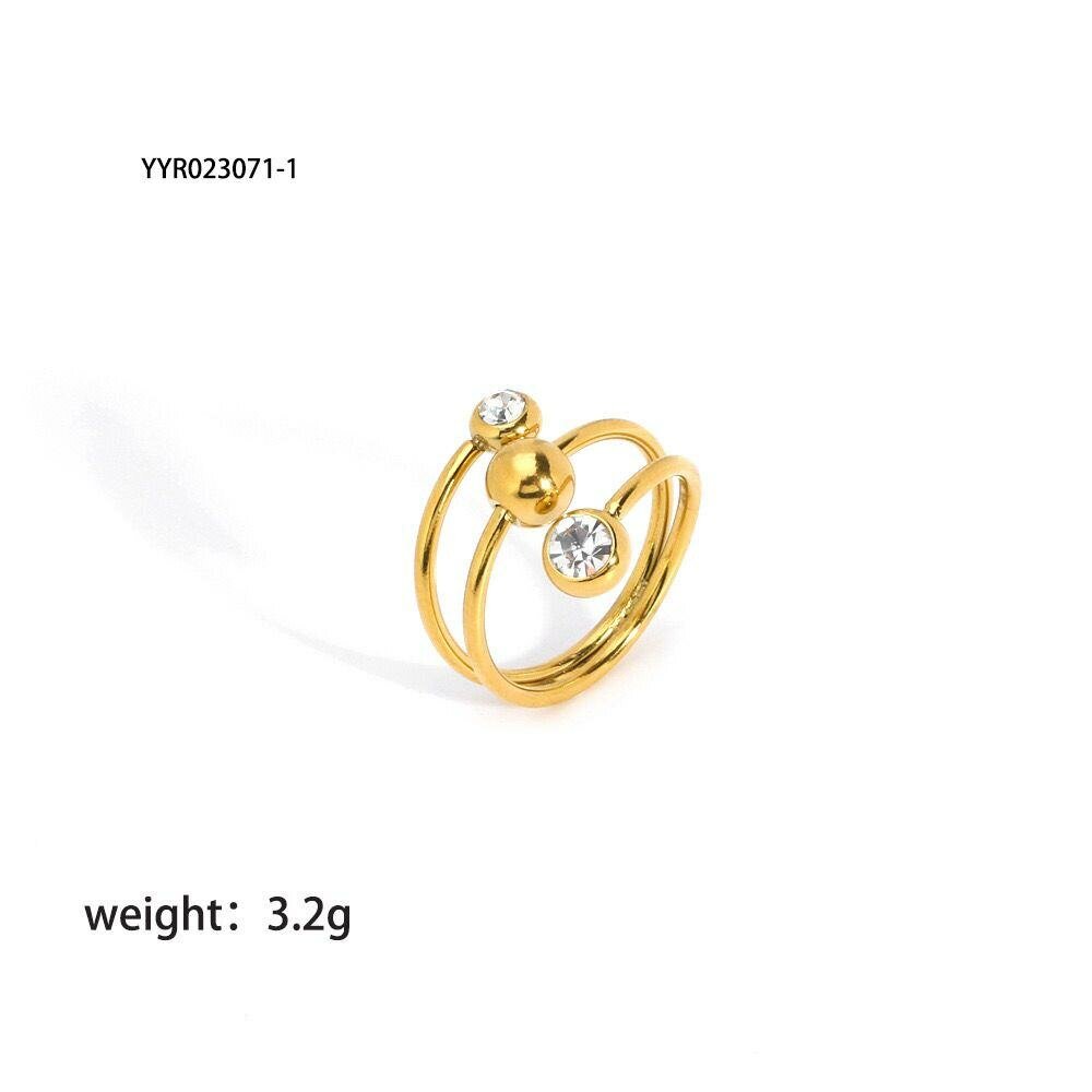 Knuckle rings for ladies ( non fade)