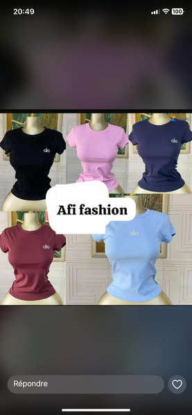 T-shirts femme en coton
