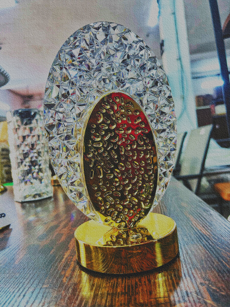 Lampe Décorative Cristal LED