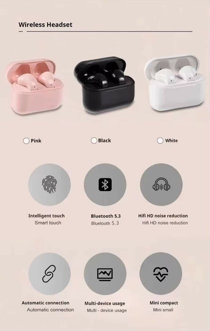 Écouteurs bluetooth pro5s