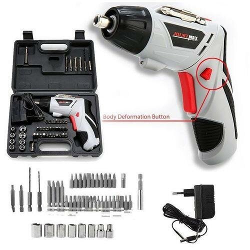 Visseuse Avec Coffret D'outils + Accessoires Set De 45 PCS
