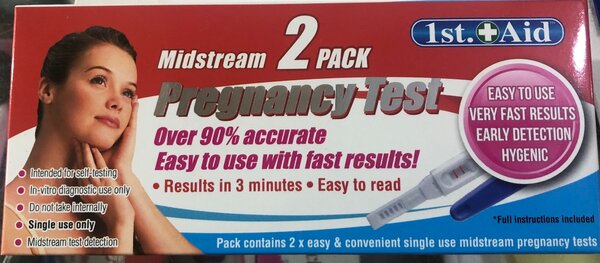 PREGNANCY TEST 2 in 1 Pack