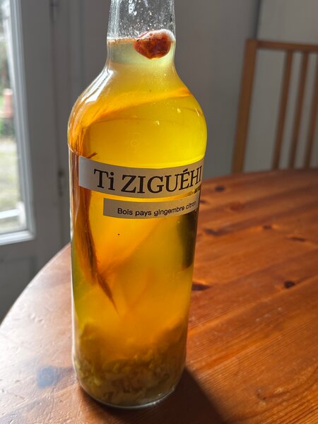 Rhum Ti Ziguéhi Gingembre Citron