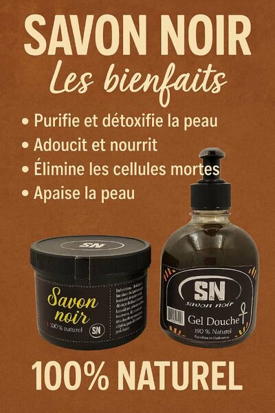 Savon Noir Naturel