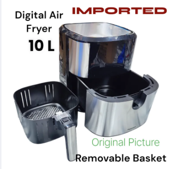IMPORTED AIR FRYER 6 / 7.5 / 8 / 10 LITERS DIGITAL TOUCH CONTROL MULTIFUNCTION 1400-2200 watts Removable Basket