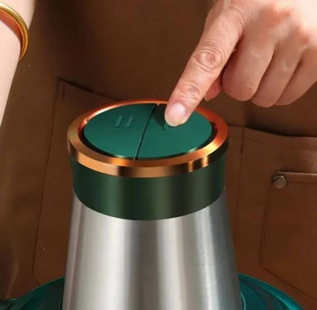 Hachoir Électrique Inox 2L Puissant