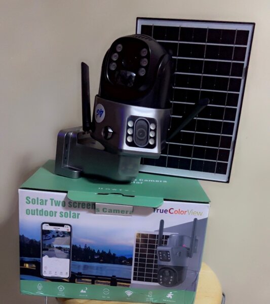 SOLAR TWO SCREENS CAMERA