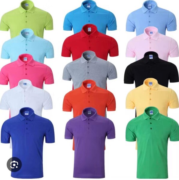 Polo classique multicolore