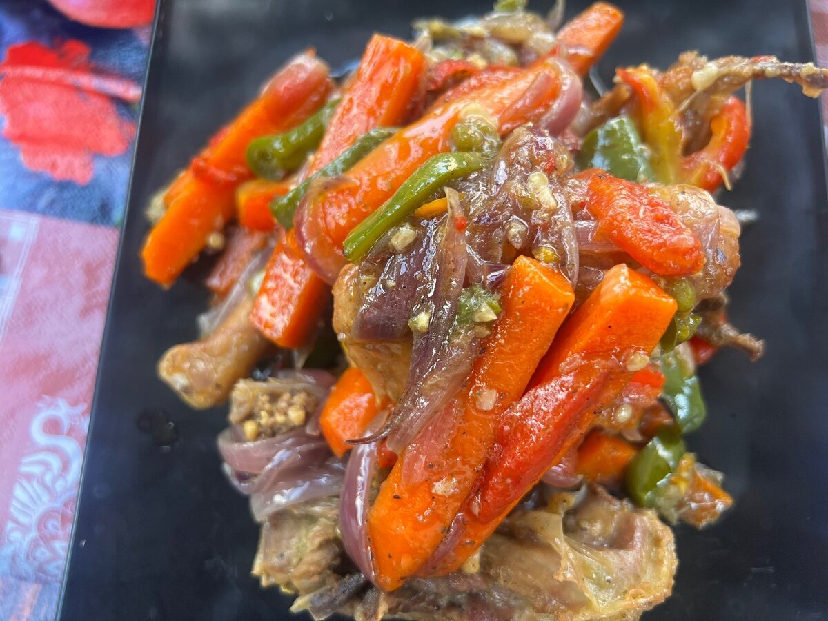 Assiette de Poulet Sauté