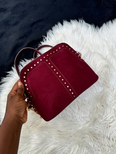 New Look suede crossbody bag