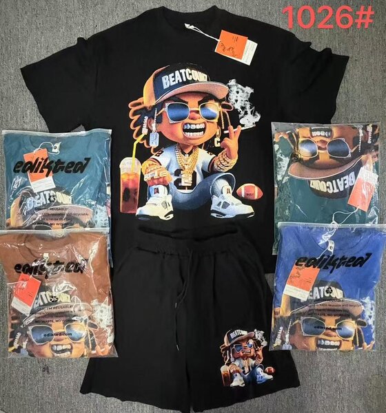 Ensemble T-shirt et Short Imprimé