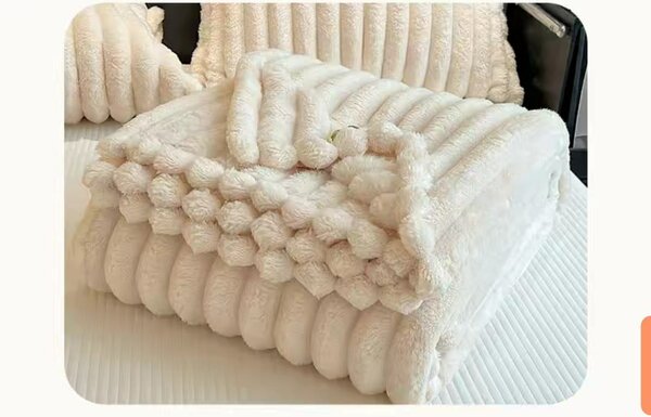 Couverture polaire douce3 plac