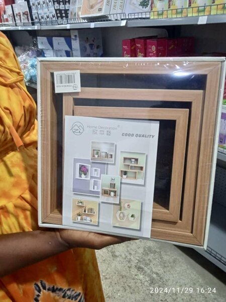 Lot de 3 étagères murales