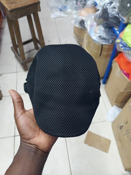 Casquette à filet respirant noire