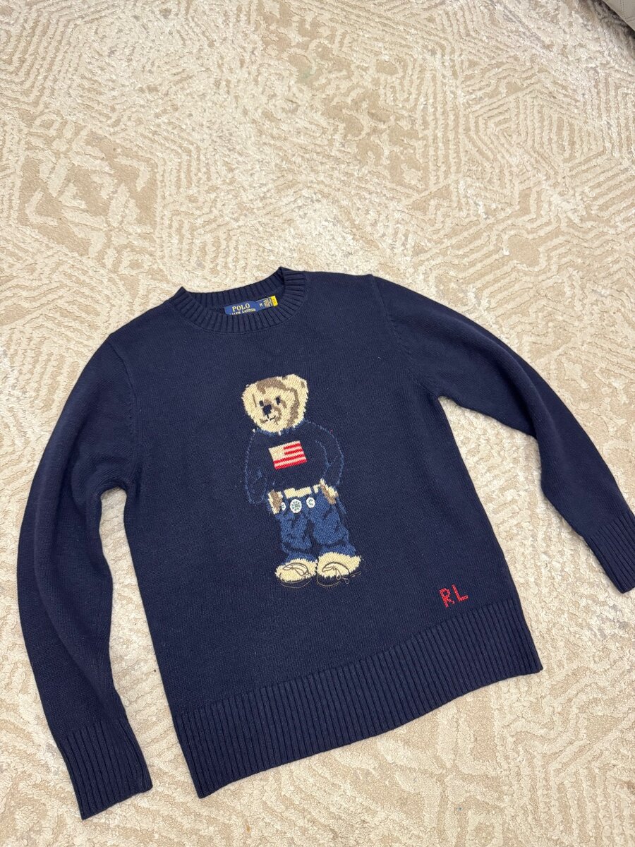 Свитер от Polo Ralph Lauren 1к1  как в оригинале