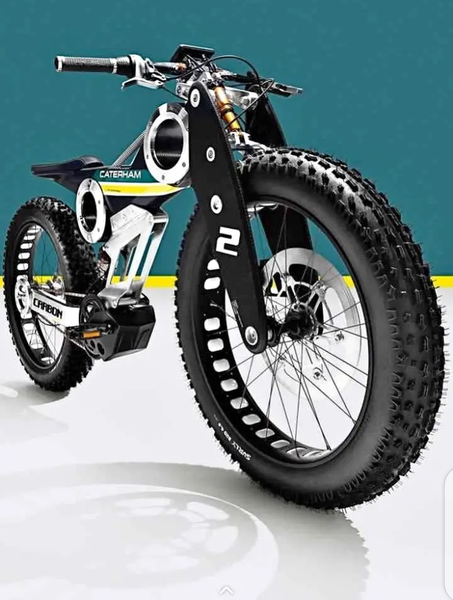 Moto électrique Caterham pour enfants