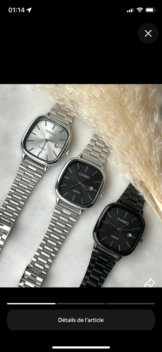 Montre Casio Classique Homme