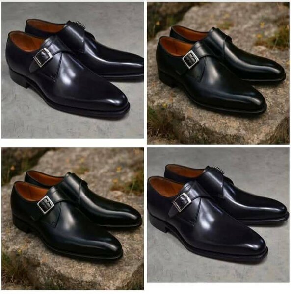 Chaussures élégantes en cuir homme