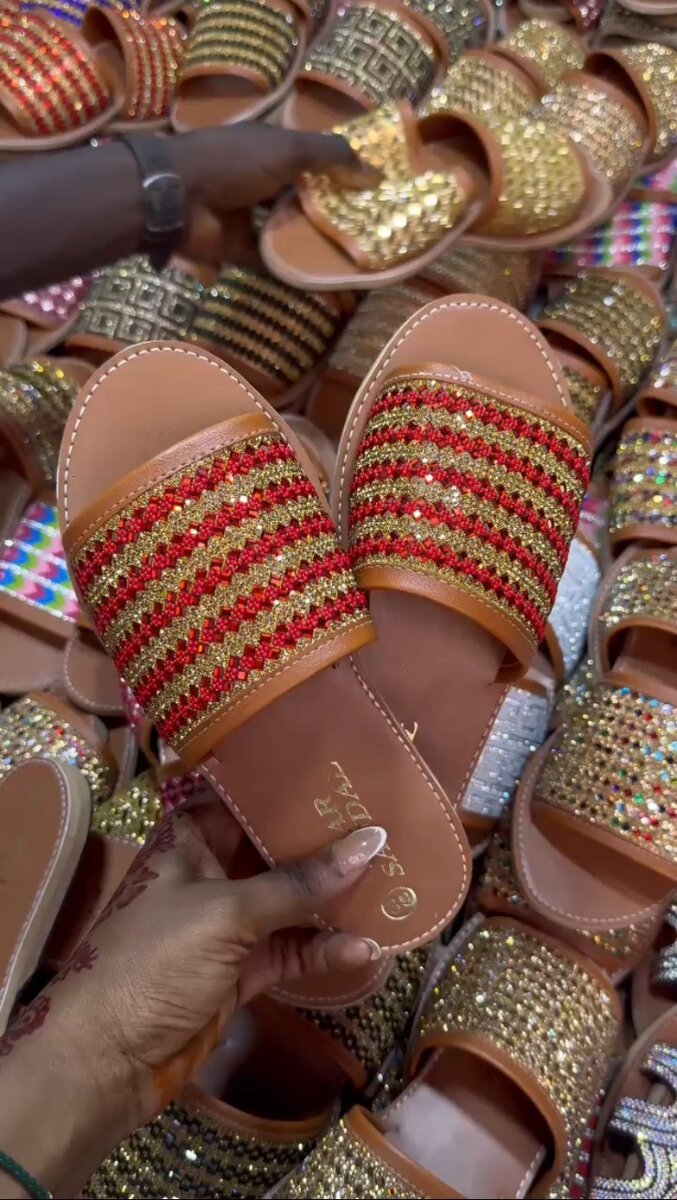 Sandales Bohèmes Perles Femmes