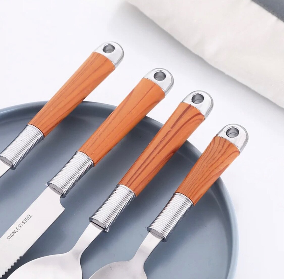 Ensemble couvert inoxydable