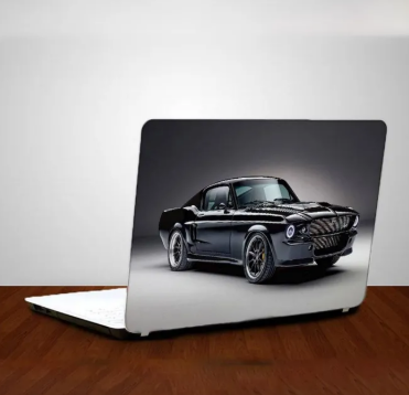 Ford Mustang Laptop Back Skin Sticker-Laptop Back Skin-Laptop Skin Vinyl Sticker Decal, 14.6 15 15.4 15.6 inch Laptop Skin Sticker Cover For All Laptops
