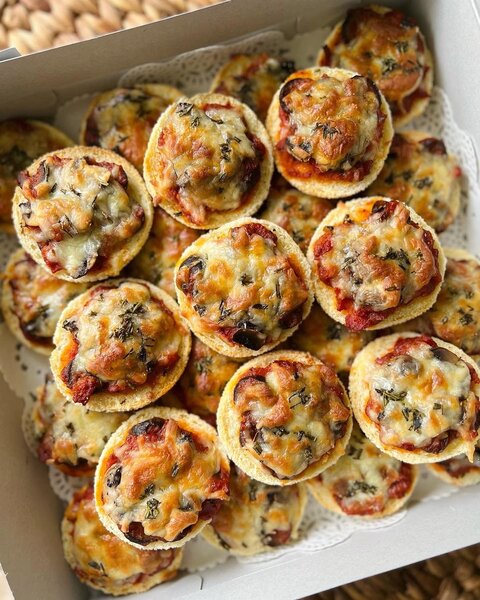 Mini pizzas 15 pièces