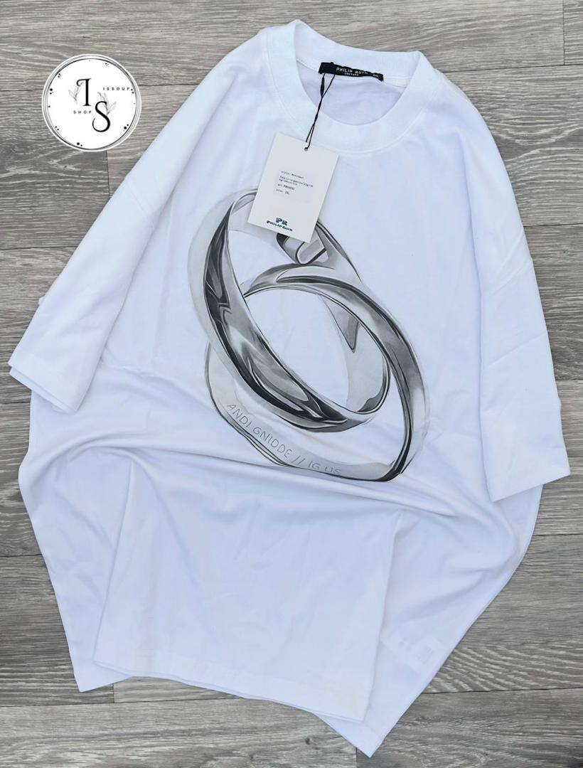 Tunique Oversize Imprimée Tendance