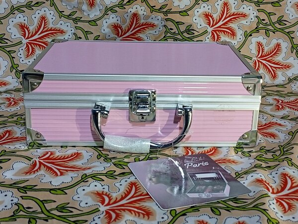 Valise Maquillage Rose Paris