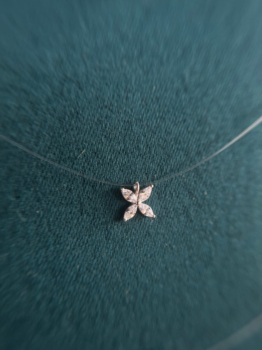 Pendentif Papillon en argent