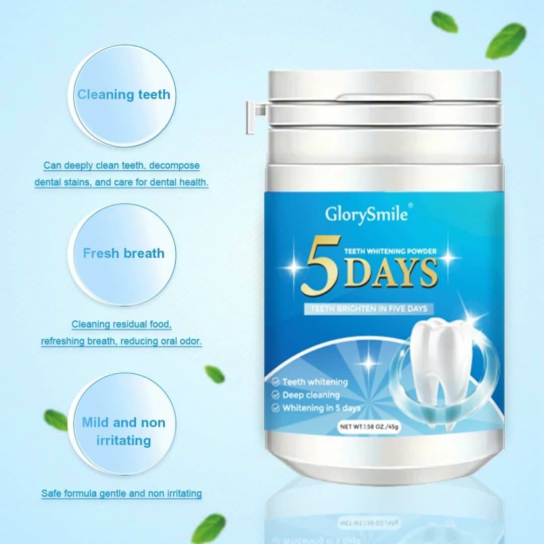 Poudre Blanchissante Dents Rapide