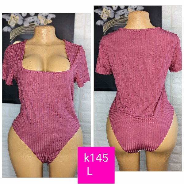Beautiful, high-quality and comfortable women's bodysuit pink