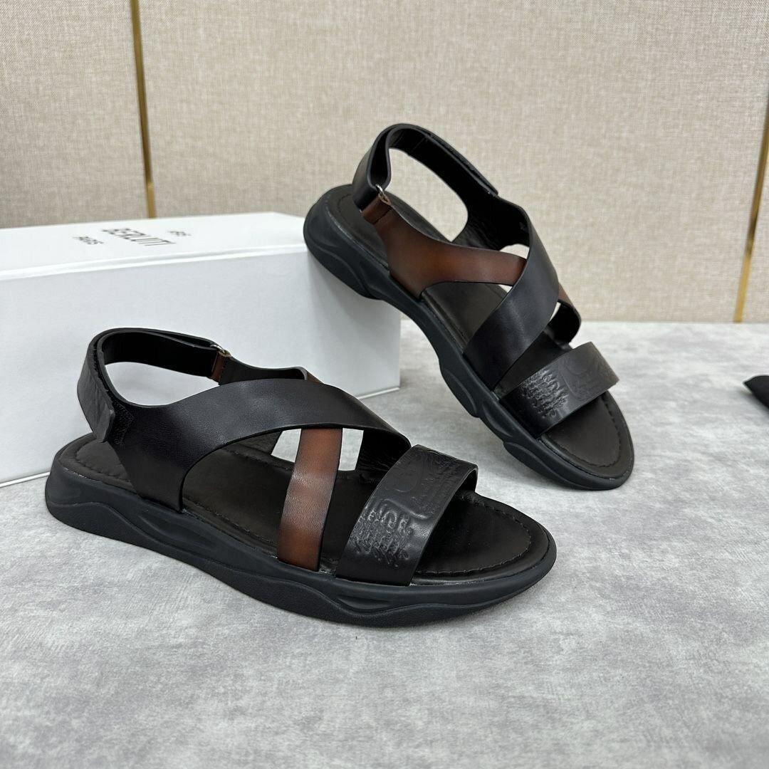 Sandales en cuir élégantes