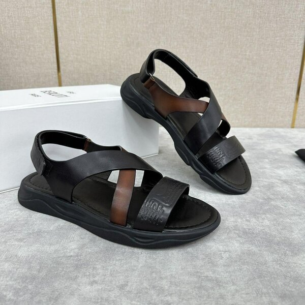 Sandales en cuir élégantes