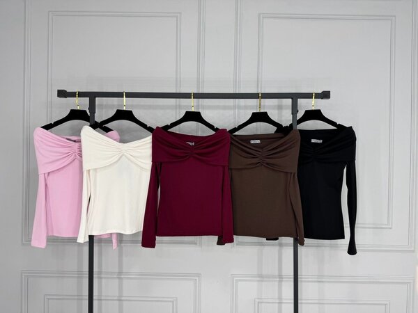 Лонгслив лапша женский