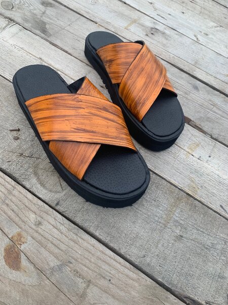 Sandales homme tendance cuir