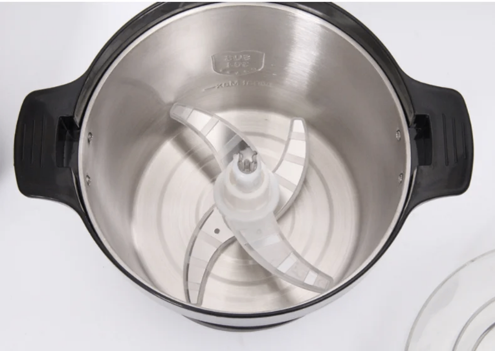 Hachoir inox 6L multifonction