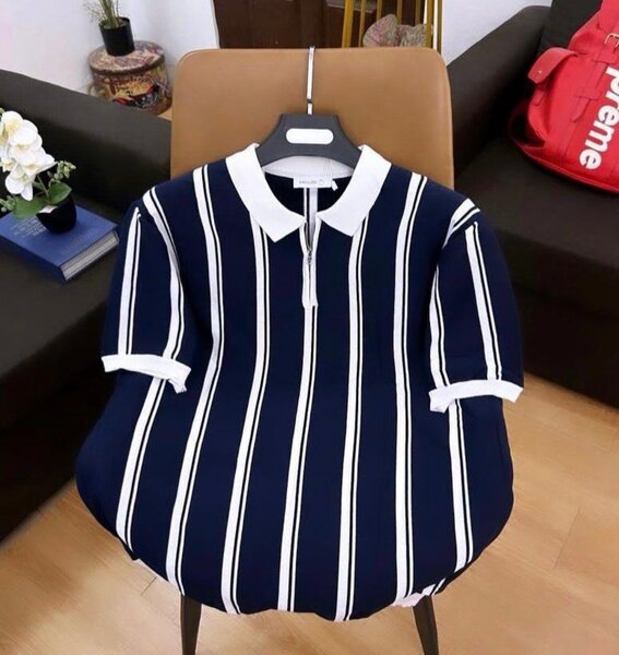 Polo à Rayures Modernes Homme