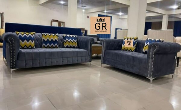 Velvet sofa