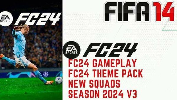 FIFA 14 updated to FC 24