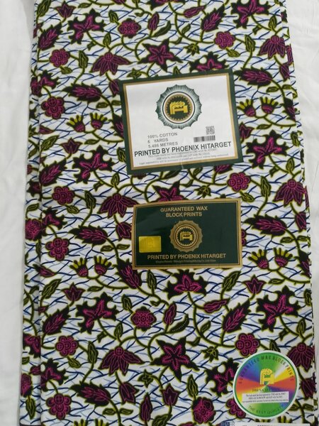 Pagne prints by Phoenix hitarguet