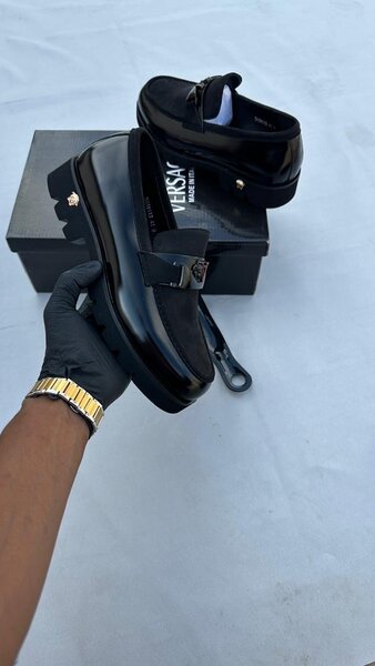 Chaussures Versace homme noir