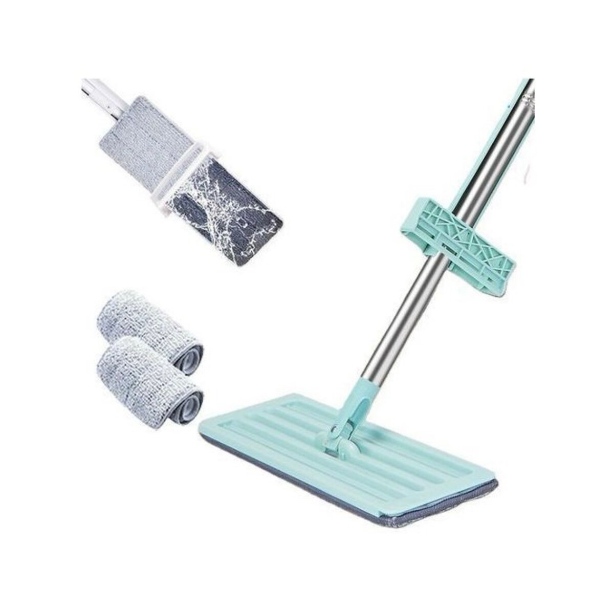 Balai Avec 2 Serpillères Auto-nettoyage 360