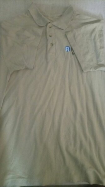 Polo beige pour homme