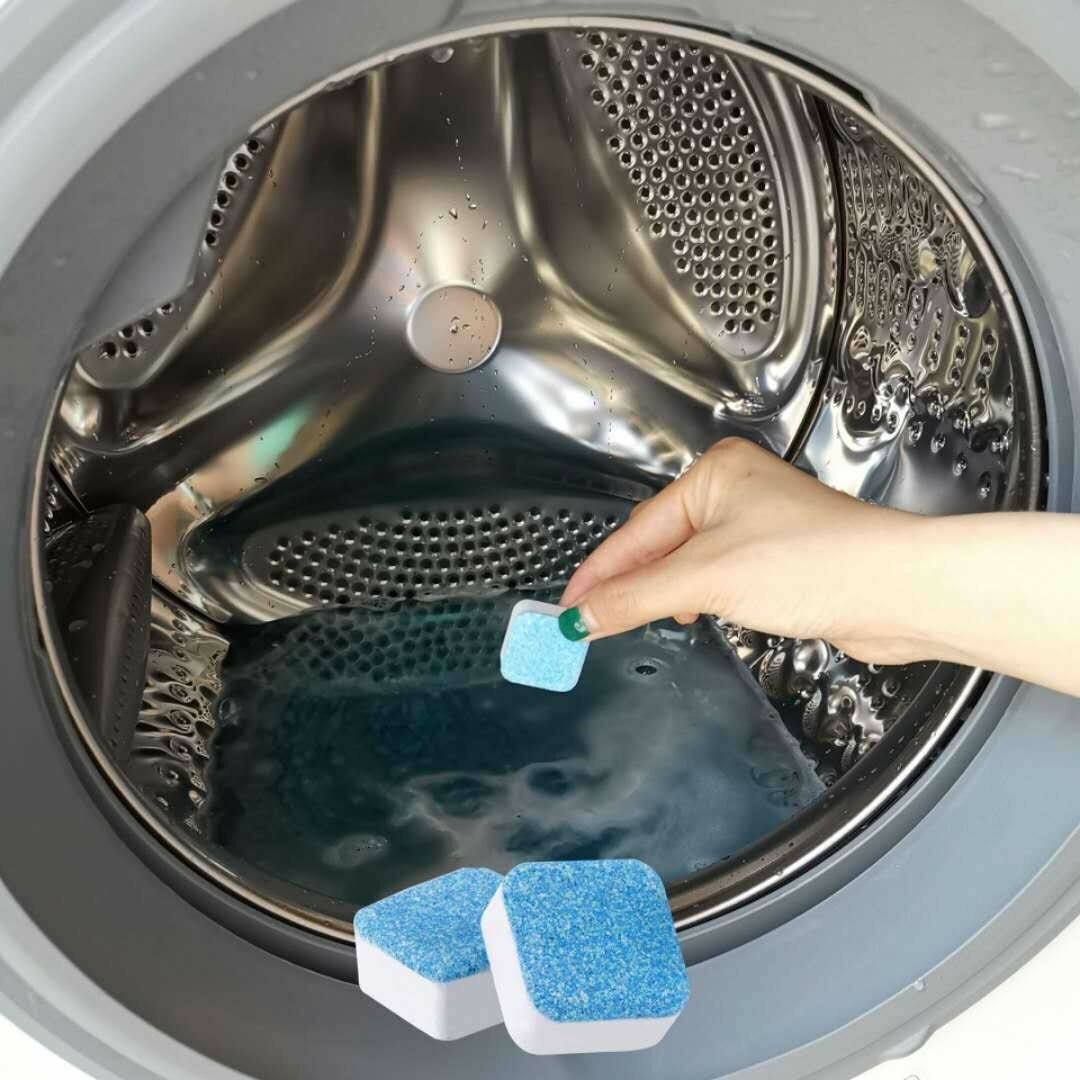 Washing machine cleaning tablets