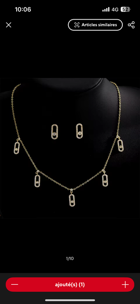 Colliers élégants en or